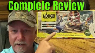 New Lodge Sportmans Pro Grill Unboxing - Assembly - First Cook and Honest Review