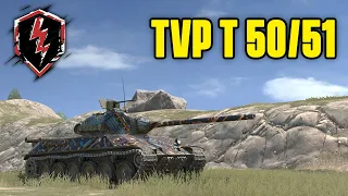 TVP T 50/51 - Fast and heavy - World of Tanks Blitz