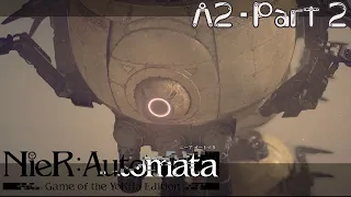 Nier Automata - PC Gameplay Walkthrough Part 2 - A2 Route C