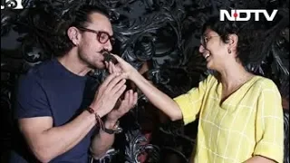 Aamir Khan's Birthday Celebrations At His Bandra Home