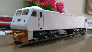 WAG9 engine model of Indian train