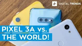 Google Pixel 3a vs. Samsung Galaxy S10e vs. Apple iPhone XR