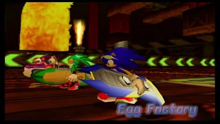Sonic Riders gameplay (PS2)