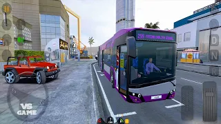 Bus Simulator 2023 - Last Route in Dubai With Articulated Bus - Gameplay