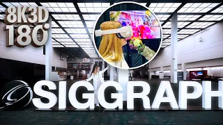 Experience SIGGRAPH 2023 in VR180: Journey through the Time Tunnel, NeRF, NVIDIA AI, and SENSORAMA!