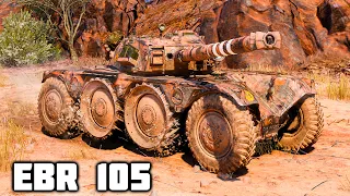 Panhard EBR 105 WoT - 10 Kills, 7,7K Damage