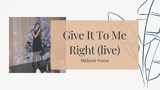 OPEN VOICE | ALEXANDRI – Give it to me right (live)