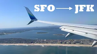 Full Flight : San Francisco, California to JFK Airport, New York City | Alaska Airlines