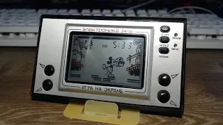 Game & Watch, Электроника 24-01 - Mickey Mouse, Микки Маус Ловит яйца