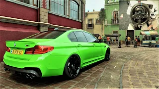 Bmw M5 2018-Forza Horizon 5 Thrustmaster t300 Gameplay-