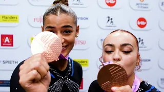 Marine Boyer & Coline Devillard (FRA) Interview After Winning Team Bronze