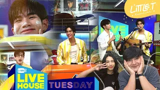 LITTLE T #REACTION | GMMTV LIVE HOUSE กับ ออฟ จุมพล, เจมีไนน์ นรวิชญ์ และ โฟร์ท ณัฐวรรธน์