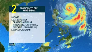 TCWS #2 itinaas sa 3 lugar sa Pilipinas dahil sa Bagyong #BettyPH | GMA Integrated News Bulletin