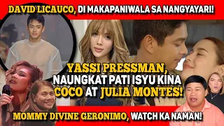 COCO MARTIN AT JULIA MONTES, DAMAY NA SA ISYU NINA JAMES REID, ISSA AT YASSI PRESSMAN!