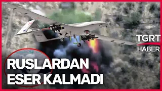 Bayraktar Rus Zırhlısını Böyle Vurdu! Görüntüler Yılan Adası'ndan - TGRT Haber