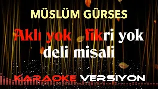 Aklı Yok Fikri Yok - (KARAOKE)