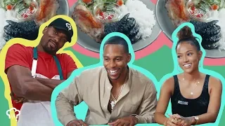 Serge Ibaka Serves Karrueche Tran, Victor Cruz Alligator Claws | How Hungry Are You?