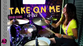 Take On Me -  ah-a - Drum Cover (Drum Score)