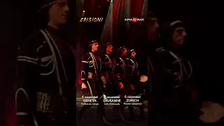 Legendary show of the Georgian State Academic Folk Song and Dance Ensemble ERISIONI in Switzerland