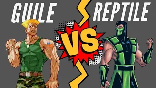 Guile vs Reptile  [ Sprite Animation ]