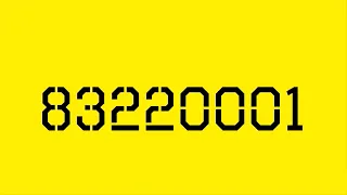 Colorful Numbers 1 to 100 Million! (8x Faster Version)