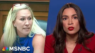 AOC on the real story behind that Marjorie Taylor Greene exchange