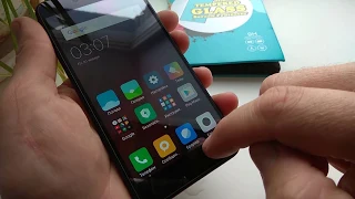 стекло на Xiaomi Redmi 4X от фирмы TOPK.  КАК ПРАВИЛЬНО НАКЛЕИТЬ!