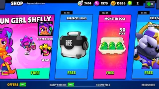 ☘️🎁NEW GIFTS FROM SUPERCELL IS HERE?!😲🥳 COMPLETE FREE REWARDS🤑👀 | Brawl Stars