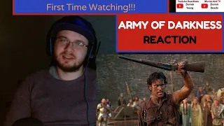 Army Of Darkness (1992) (Reaction/Review) FIRST TIME WATCHING! (Comedy/Horror)