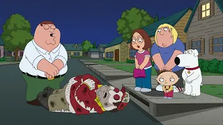 Peter Dumps The Dead Pizza Guy In The Sewer - Family Guy