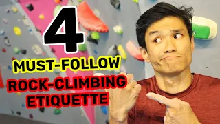 4 MUST-Follow Rock-Climbing Etiquette for Rock Climbers | Singapore Climbing Gym | Boulder Movement