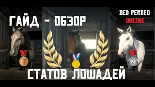 Гайд-Обзор лошадей РДР2 онлайн  #RDR2 #RDO