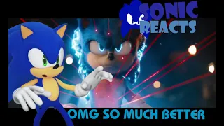 SO MUCH BETTER|Sonic Reacts To Sonic The Hedgehog ( 2020 ) New Official Trailer | Paramount Pictures