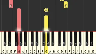 My Love Westlife piano tutorial