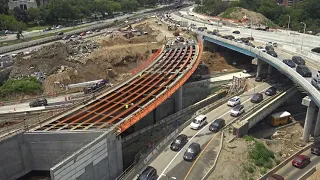 Kew Gardens Interchange Project Phase 4 Time Lapse