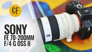 Sony FE 70-200mm f/4 G OSS II lens review