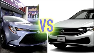 Toyota Corolla VS Volkswagen Jetta 2022