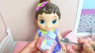 BABY ALIVE Morning routine THIS DOLL REALLY GROWS baby grows up