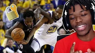 REACTING TO THE BEST DEFENSIVE PLAYS IN THE NBA