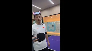 Zhang JIke taught Backhand Flick - Table Tennis