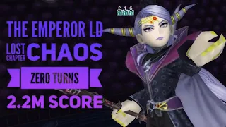 DFFOO [GL] The Emperor LC Chaos - The Emperor LD Showcase (Zero Turns | 2.2M Score)