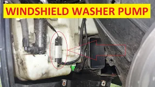 BMW WINDSHIELD WASHER PUMP REPLACEMENT DIY