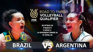 Brazil vs Argentina | Women's OQT 2023