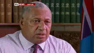 Frank Bainimarama criticises Australia and New Zealand
