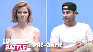 Andy Roddick & Brooklyn Decker Play 'Perfect Match' | Lip Sync Battle Pregame