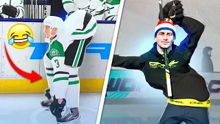 ВОТ КАКАЯ ДИЧЬ ТВОРИТСЯ В NHL 22 - ФЕЙЛЫ И БАГИ ИЗ НХЛ 22