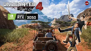 Uncharted 4 (Gameplay) | Acer Nitro 5 | Ryzen 5 5600H | RTX 3050