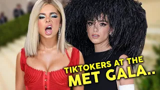 tiktokers & influencers at the met gala 2021 *rating their outfits*