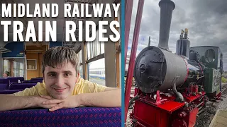 Sam & Chloe Visit the Midland Railway Butterley | 3 Railways in 1 Day
