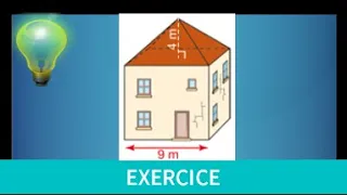 Exercice ♦ Calculer le volume d’une maison • Formule pour le cube et la pyramide ♦ Troisième